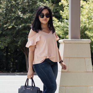 Forever 21 Open shoulder top